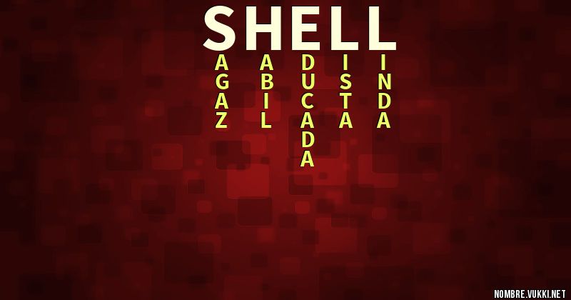 Acróstico shell