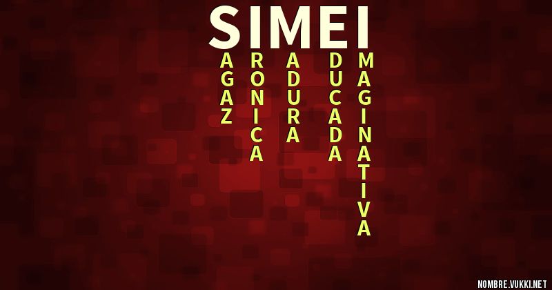 Acróstico simei