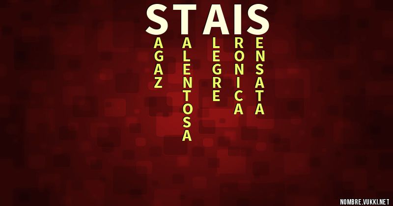 Acróstico stais