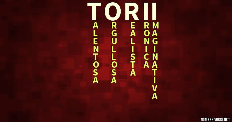 Acróstico torii