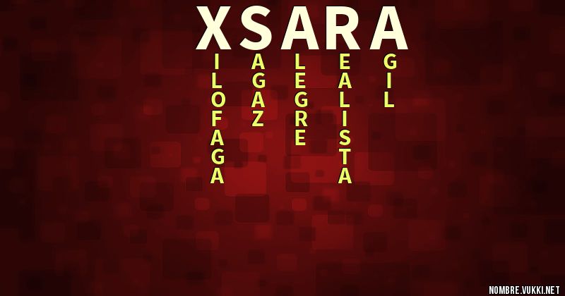 Acróstico xsara