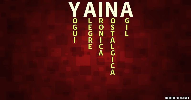 Acróstico yaina