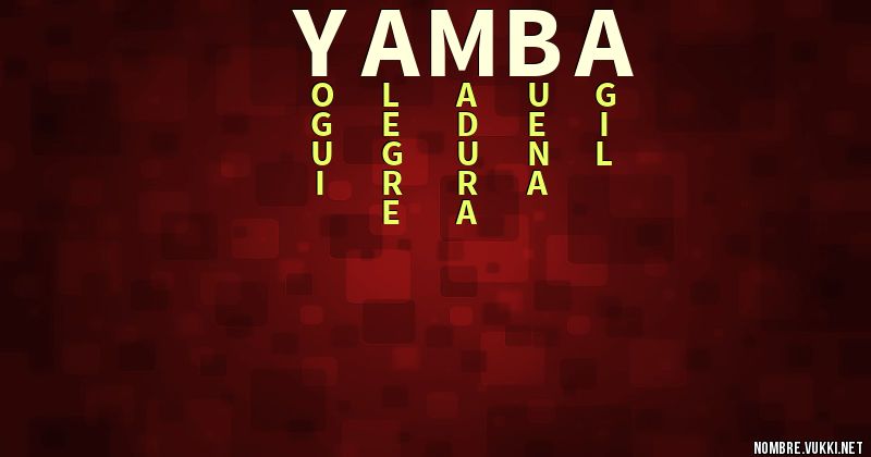 Acróstico yamba