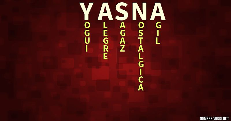 Acróstico yasna