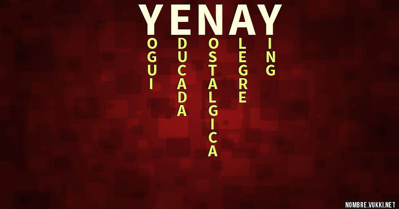 Acróstico yenay
