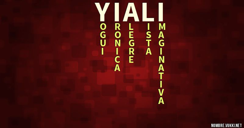 Acróstico yiali