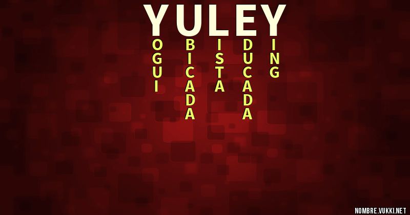 Acróstico yuley