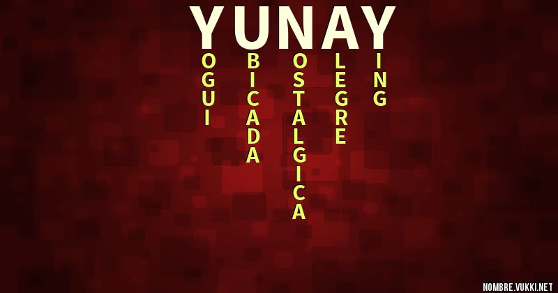 Acróstico yunay