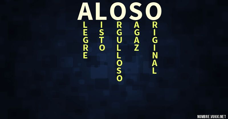 Acróstico aloso