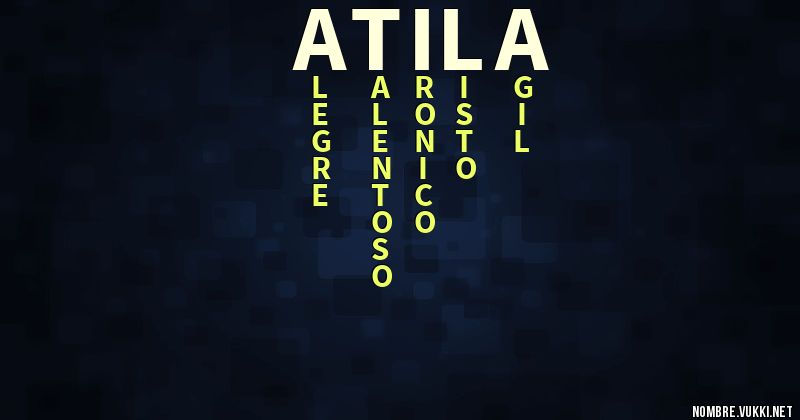 Acróstico atila