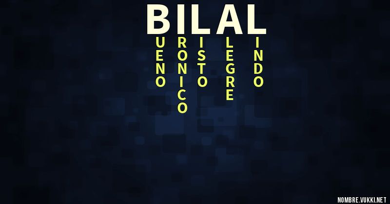 Acróstico bilal