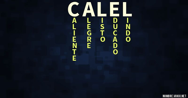 Acróstico cal-el