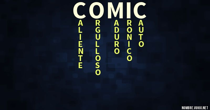 Acróstico comic