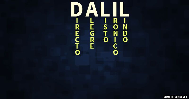 Acróstico dalil