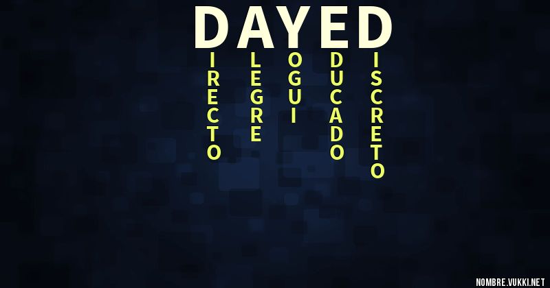 Acróstico dayed