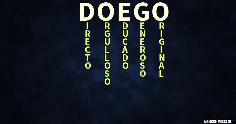 Acróstico doego