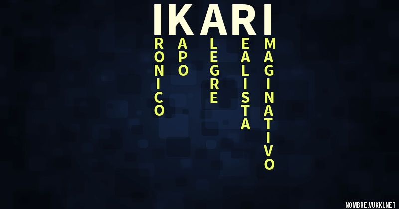Acróstico ikari