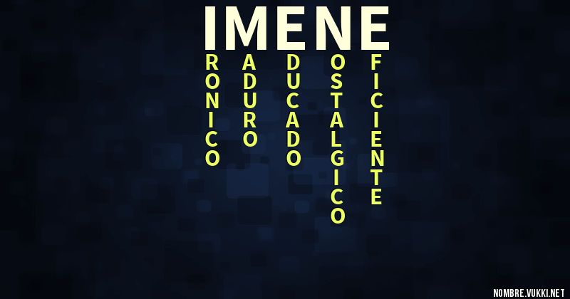 Acróstico imene