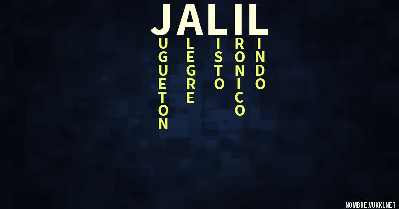 Acróstico jalil