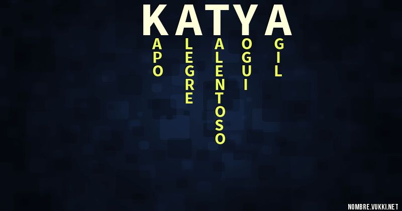 Acróstico katya
