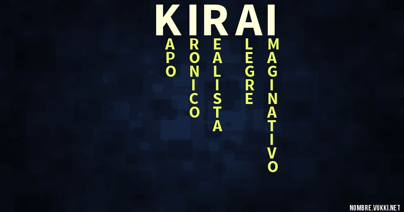 Acróstico kirai