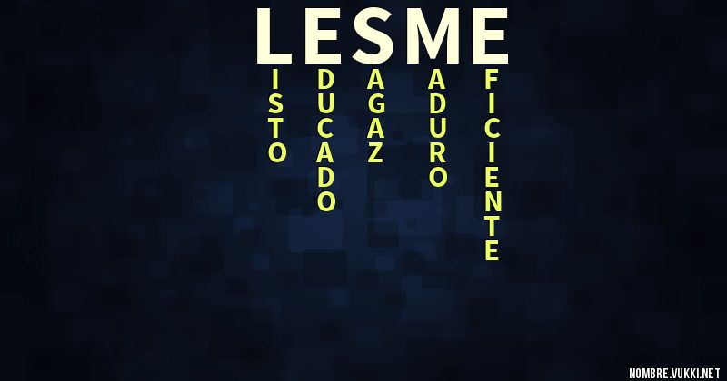 Qué significa lesme