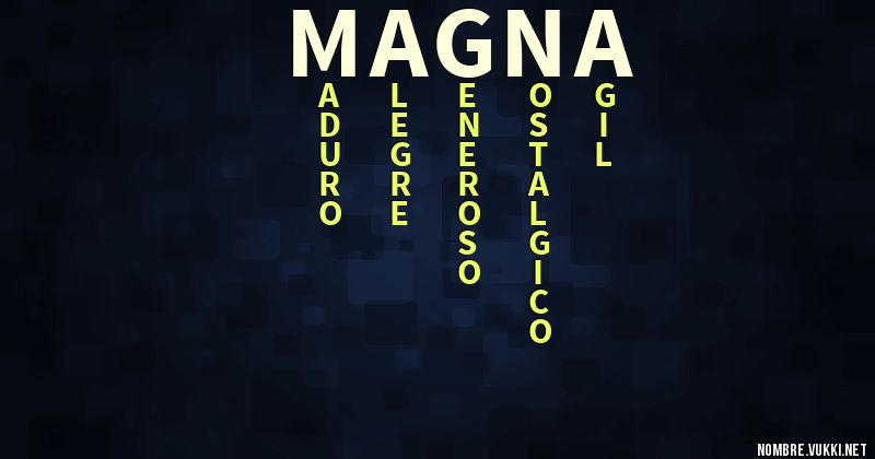 Acróstico magna