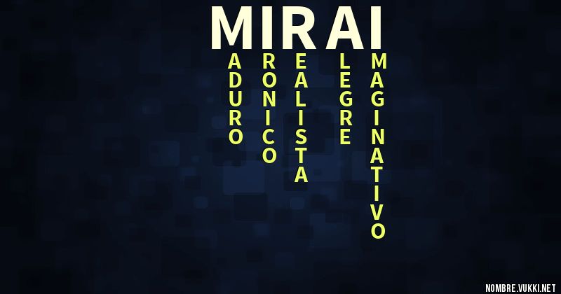 Acróstico mirai