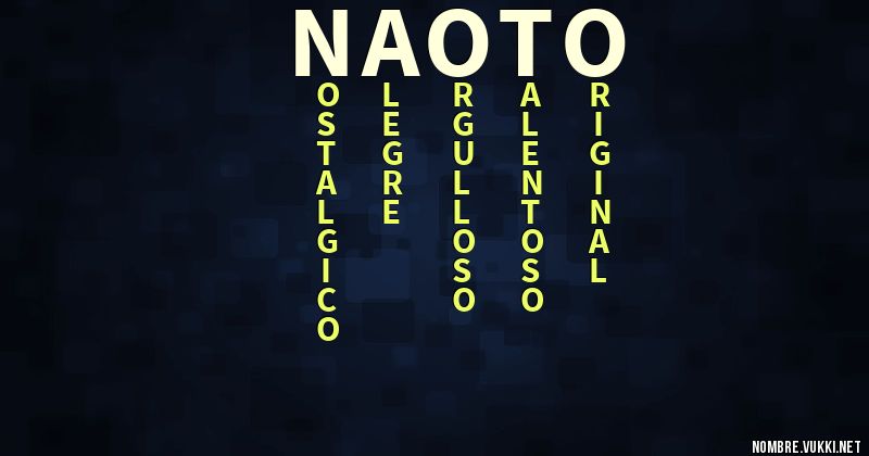 Acróstico naoto