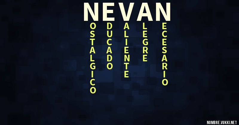 Acróstico nevan