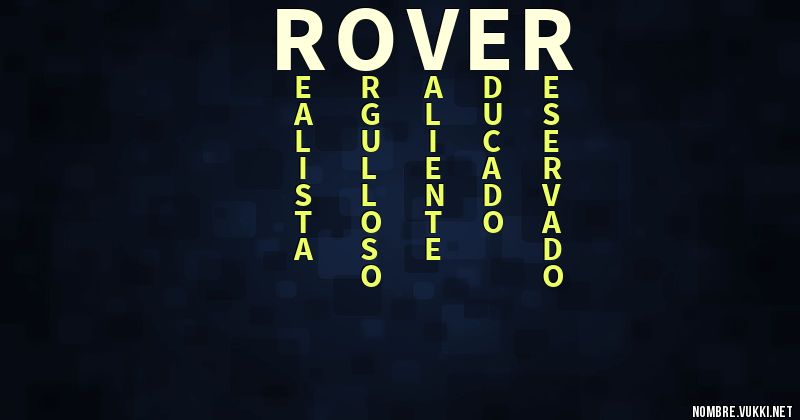 Acróstico rover