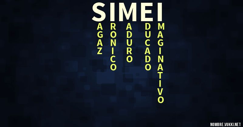 Acróstico simei