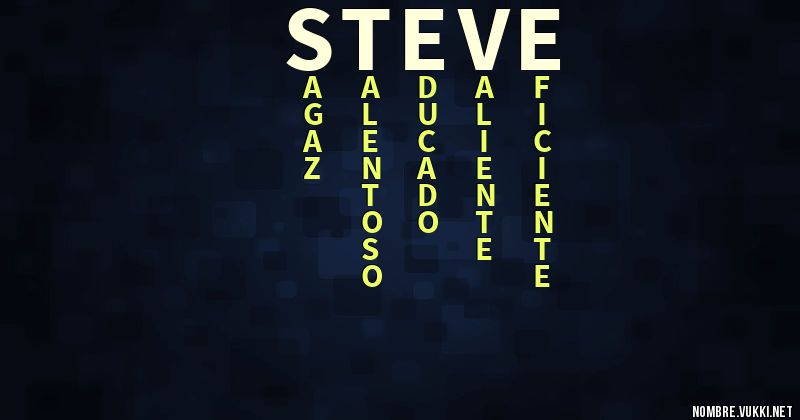 Acróstico steve