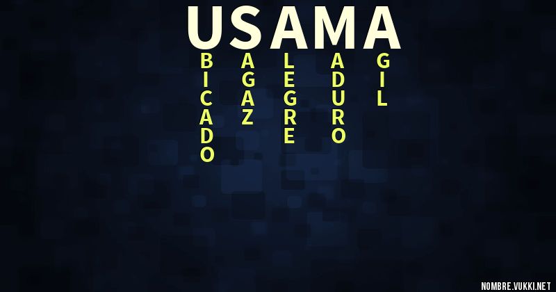 Acróstico usama
