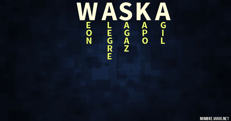 Acróstico waska