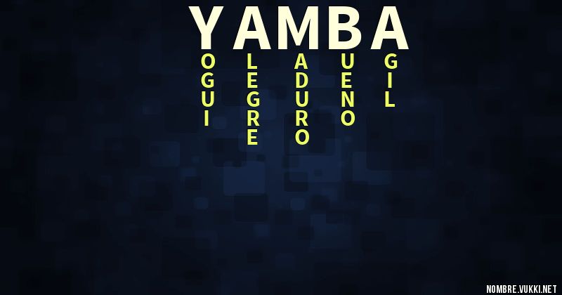 Acróstico yamba