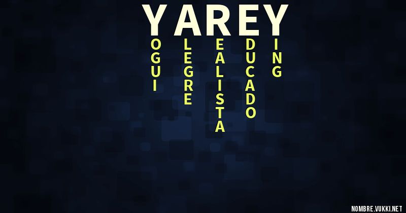 Acróstico yarey
