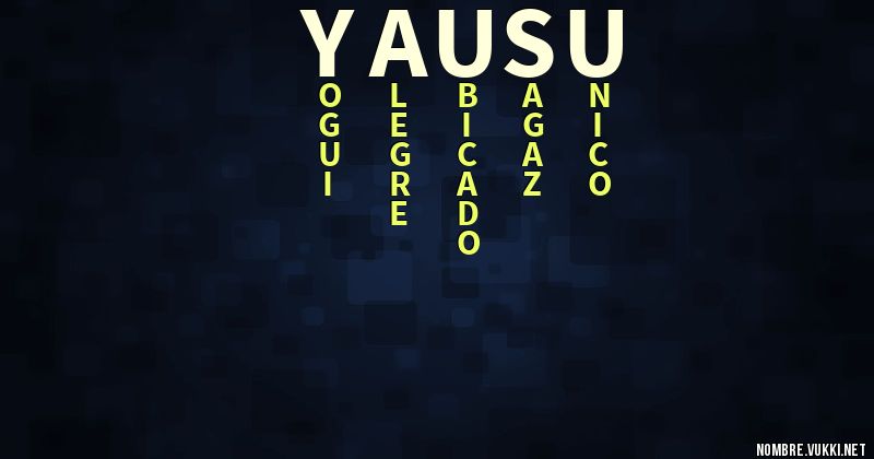 Acróstico yausu