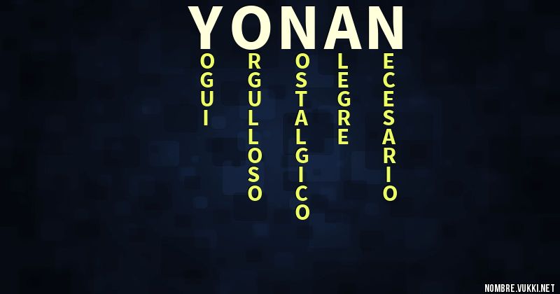 Acróstico yonan