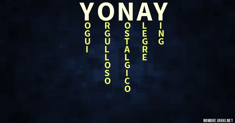 Acróstico yonay