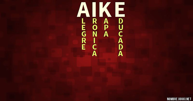 Acróstico aike