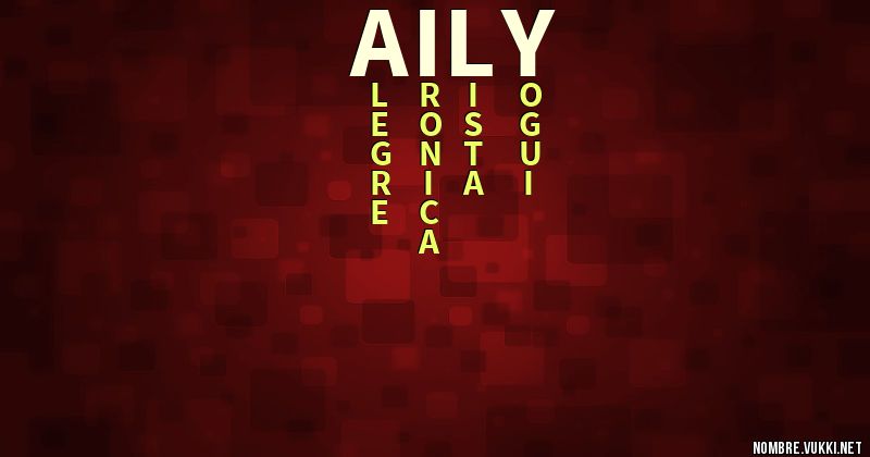 Qué significa aily