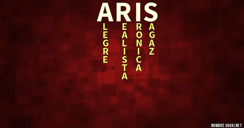 Acróstico arís