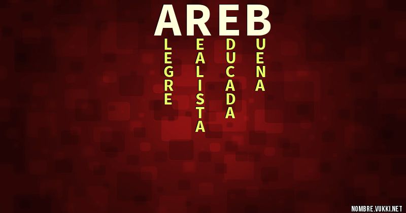 Acróstico areb