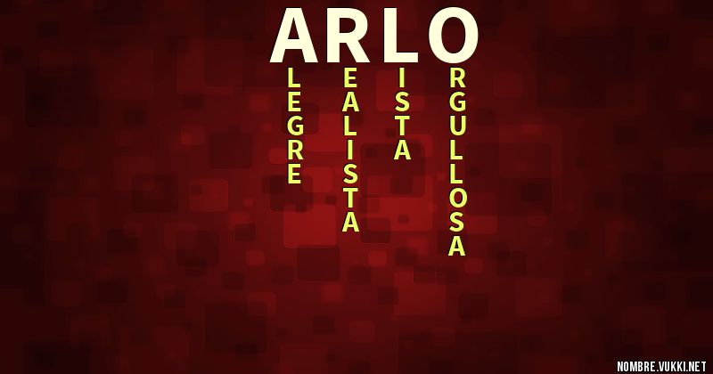 Acróstico arlo