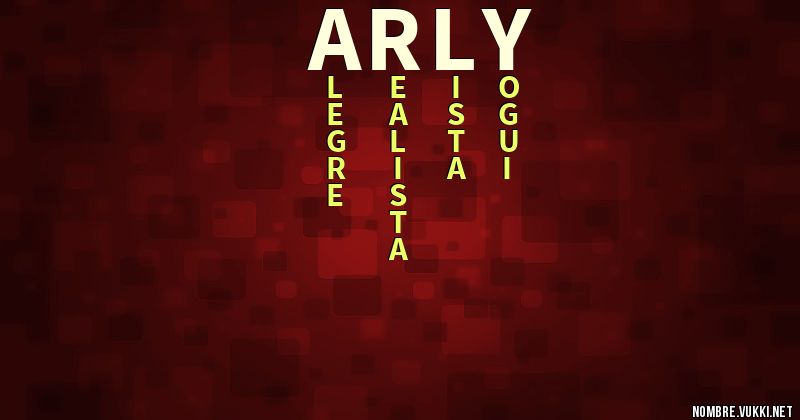 Acróstico arly