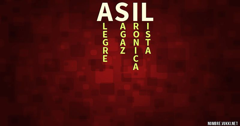Acróstico asil