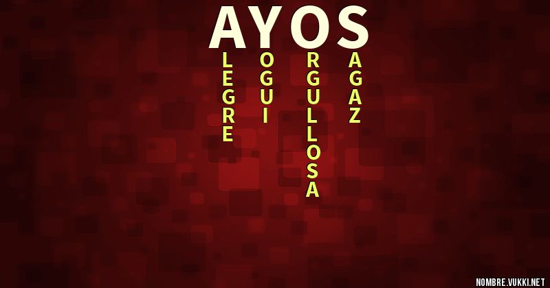 Acróstico ayos