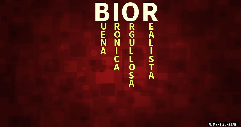 Acróstico bior