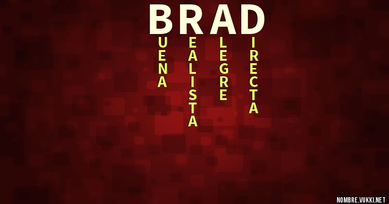 Acróstico brad